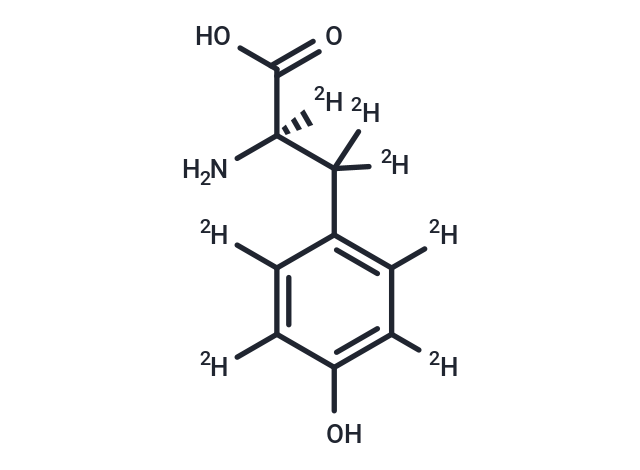D-4-Hydroxyphenyl-D4-Alanine-2,3,3-D3 (Standard)