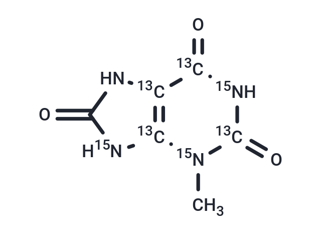 3-Methyluric Acid-[13C4,15N3] (Standard)