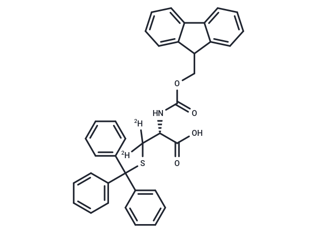 L-Cysteine-N-Fmoc, S-Trityl-[3,3-D2] (Standard)