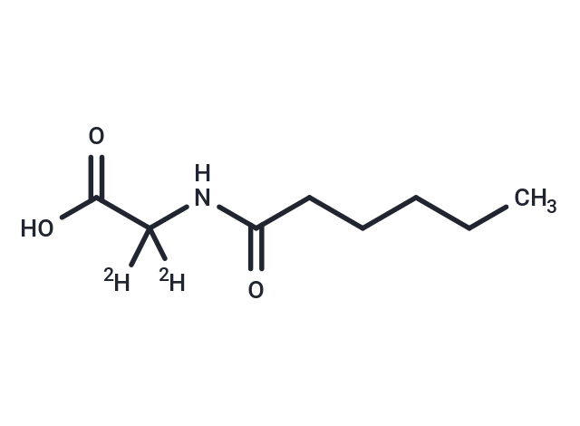 N-Hexanoylglycine-2,2-D2 (Standard)