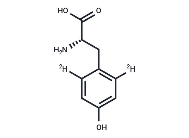 L-4-Hydroxyphenyl-2,6-D2-Alanine (Standard)