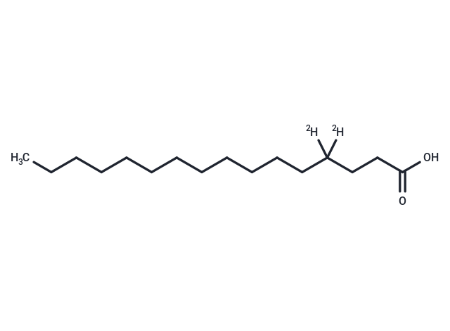 Hexadecanoic-4,4-D2 Acid (Standard)