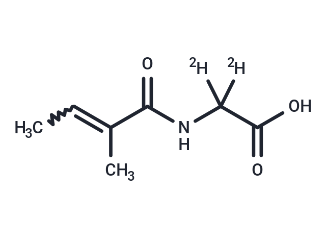 N-Tigloylglycine-2,2-D2 (Standard)