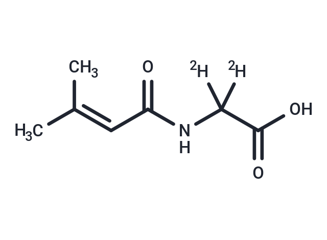 N-(3-Methylcrotonyl)Glycine-2,2-D2 (Standard)