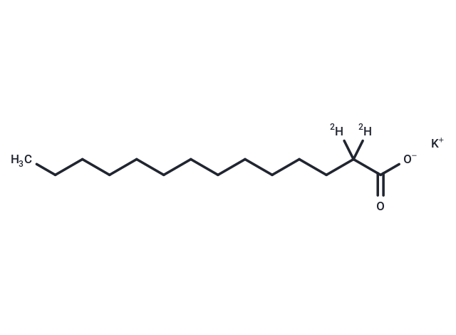 Potassium Tetradecanoate-2,2-D2 (Standard)