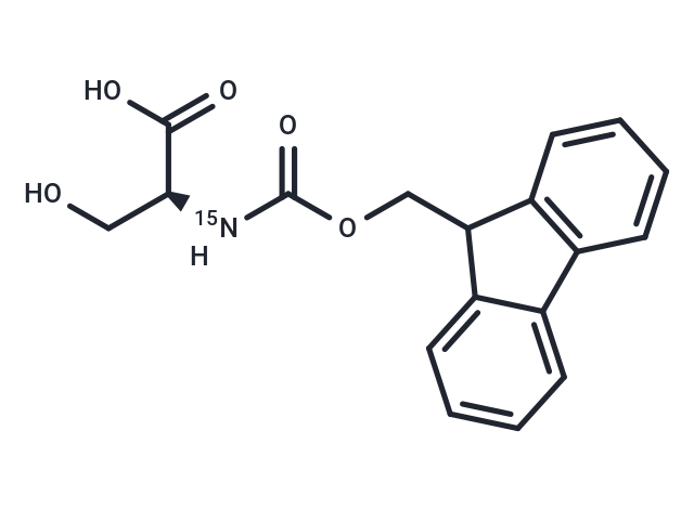 L-Serine-[15N]-N-Fmoc (Standard)