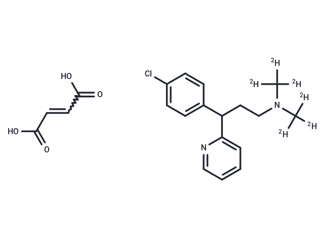 Chlorpheniramine-[D6] Maleate Salt (Standard)