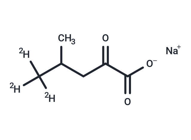 Sodium 2-Keto-4-Methyl-D3-Pentanoate (Standard)