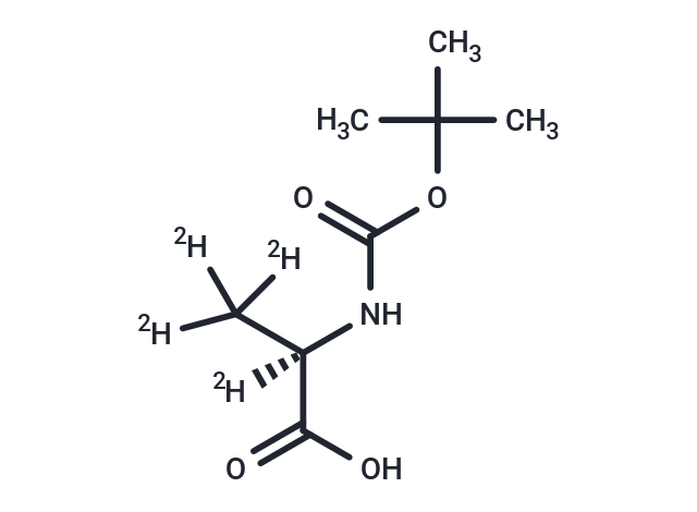 D-Alanine-2,3,3,3-D4-N-T-Boc (Standard)