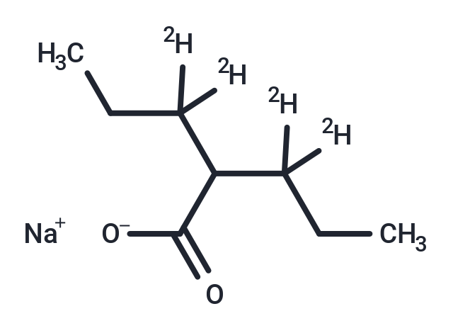 Sodium 2-(Propyl-1,1-D2)Pentanoate-3,3-D2 (Standard)