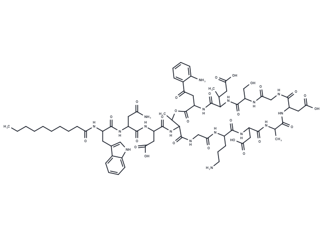 Daptomycin-[D5] Trifluoroacetic Acid Salt (Standard)