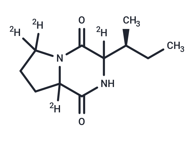 (Rac)-Cyclo-(L-Pro-L-Ile)-D4