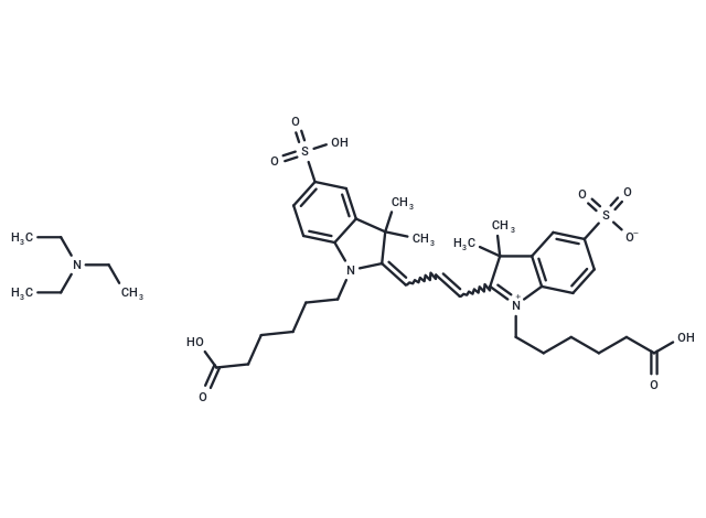 Sulfo-Cy3 diacid TEA