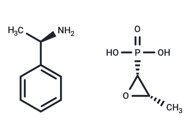 Phosphonomycin (R)-1-phenethylamine salt