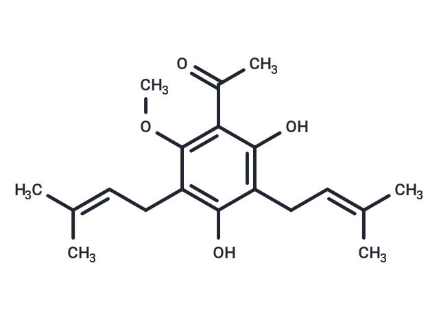 2,4-Dihydroxy-6-methoxy-3,5-diprenylacetophenone