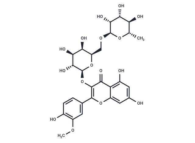 (-)-Isorhamnetin 3-O-robinobioside