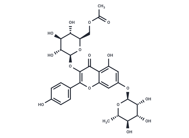 Kaempferol 3-O-(6''-O-acetyl)glucoside-7-O-rhamnoside