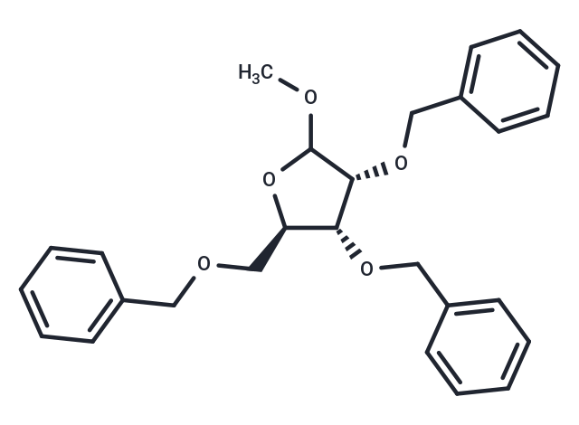 Methyl 2,3,5-tri-O-benzyl-D-ribofuranoside