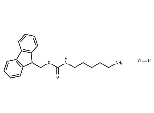 (9H-fluoren-9-yl)methyl (5-aminopentyl)carbamate hydrochloride