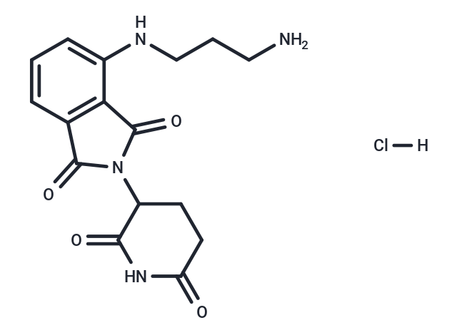 Pomalidomide-C3-NH2 hydrochloride