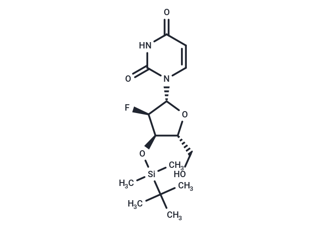 3'-O-(t-Butyldimethylsilyl)-2'-deoxy-2'-fluorouridine