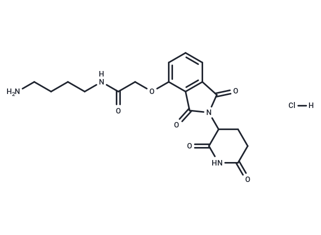 Thalidomide-O-amido-C4-NH2 hydrochloride
