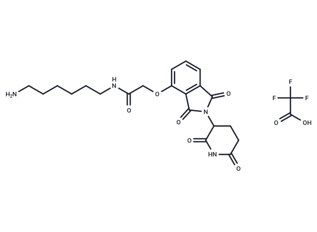 Thalidomide-O-amido-C6-NH2 TFA