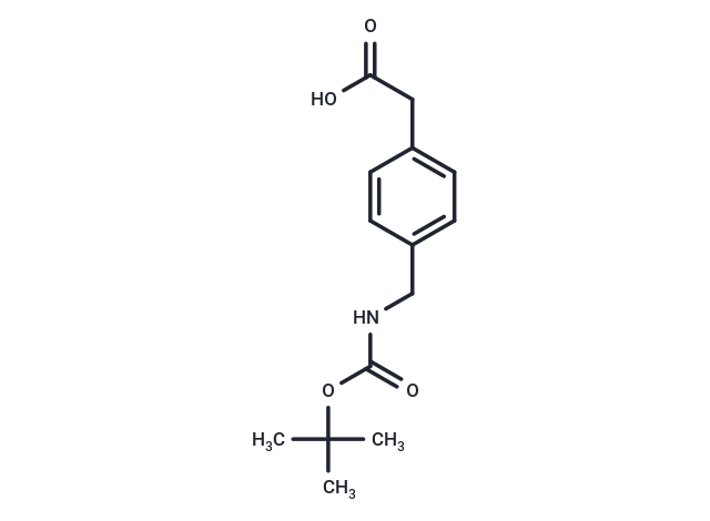 2-(4-(((tert-butoxycarbonyl)amino)methyl)phenyl)acetic acid