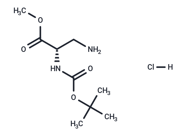(S)-Methyl 3-amino-2-((tert-butoxycarbonyl)amino)propanoate hydrochloride