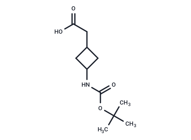 2-(3-((Tert-butoxycarbonyl)amino)cyclobutyl)acetic acid