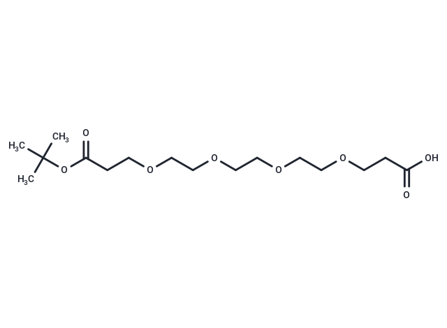 Acid-PEG4-C2-Boc