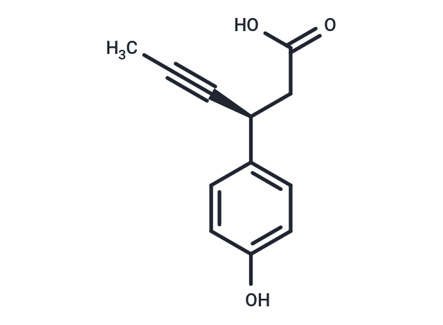 (3S)-3-(4-Hydroxyphenyl)-4-hexynoic acid