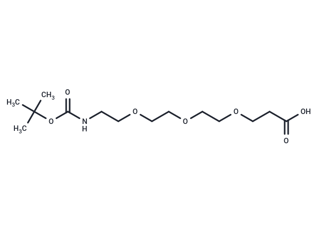 Boc-N-amido-PEG3-acid