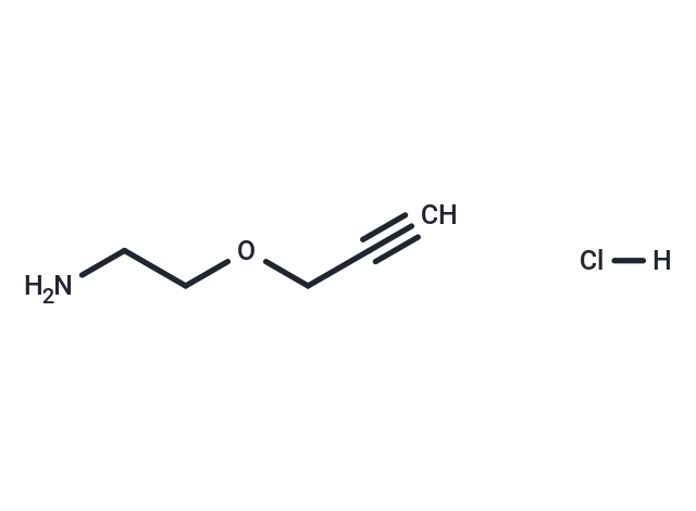 Propargyl-PEG1-NH2 hydrochloride