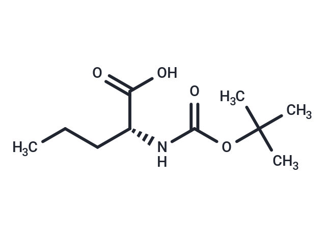 (R)-2-((tert-Butoxycarbonyl)amino)pentanoic acid