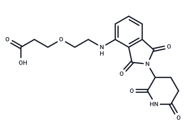 Pomalidomide-peg1-co2H