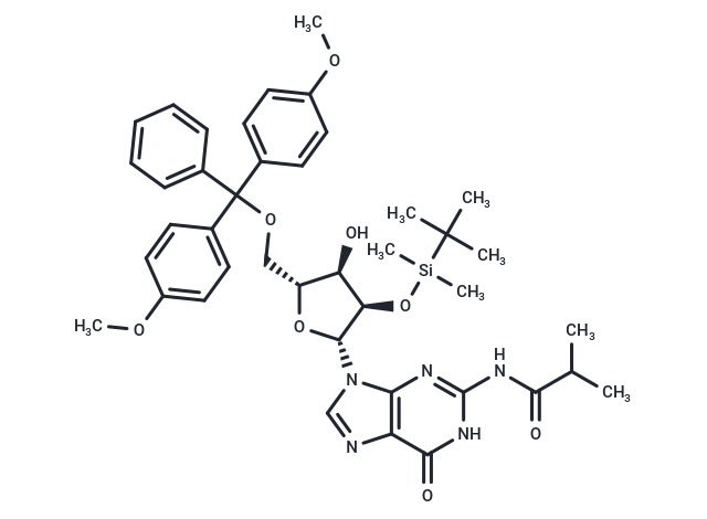 5'-O-DMT-2'-O-iBu-N-Bz-Guanosine