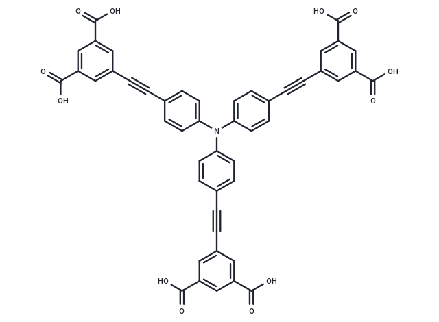 5,5',5''-((Nitrilotris(benzene-4,1-diyl))tris(ethyne-2,1-diyl))triisophthalic acid