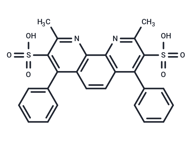 2,9-Dimethyl-4,7-diphenyl-1,10-phenanthroline-3,8-disulfonic acid