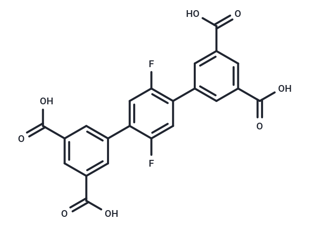 2',5'-Difluoro-[1,1':4',1''-terphenyl]-3,3'',5,5''-tetracarboxylicacid