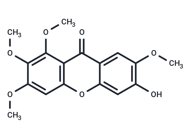 6-Hydroxy-1,2,3,7-tetramethoxyxanthone