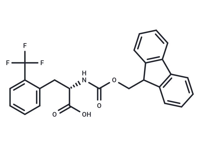 (S)-2-((((9H-Fluoren-9-yl)methoxy)carbonyl)amino)-3-(2-(trifluoromethyl)phenyl)propanoic acid