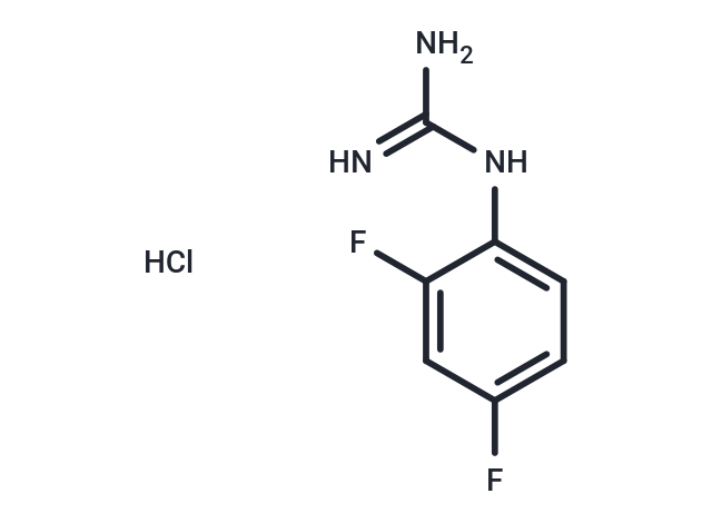 1-(2,4-difluorophenyl)guanidine hydrochloride