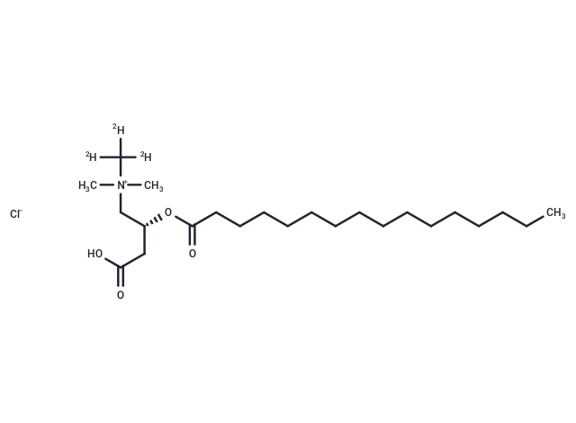 Palmitoyl L-Carnitine-D3 hydrochloride