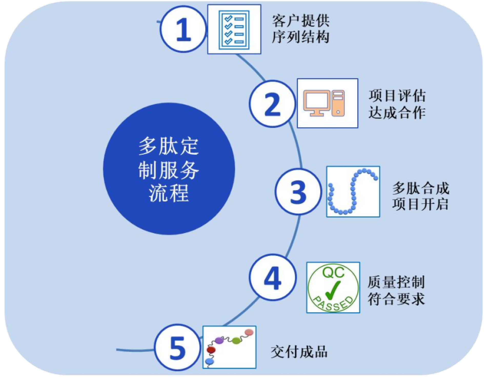 TargetMol | 特色定制服务平台 | PROTAC 相关定制服务 | 陶术生物多肽定制合成服务流程