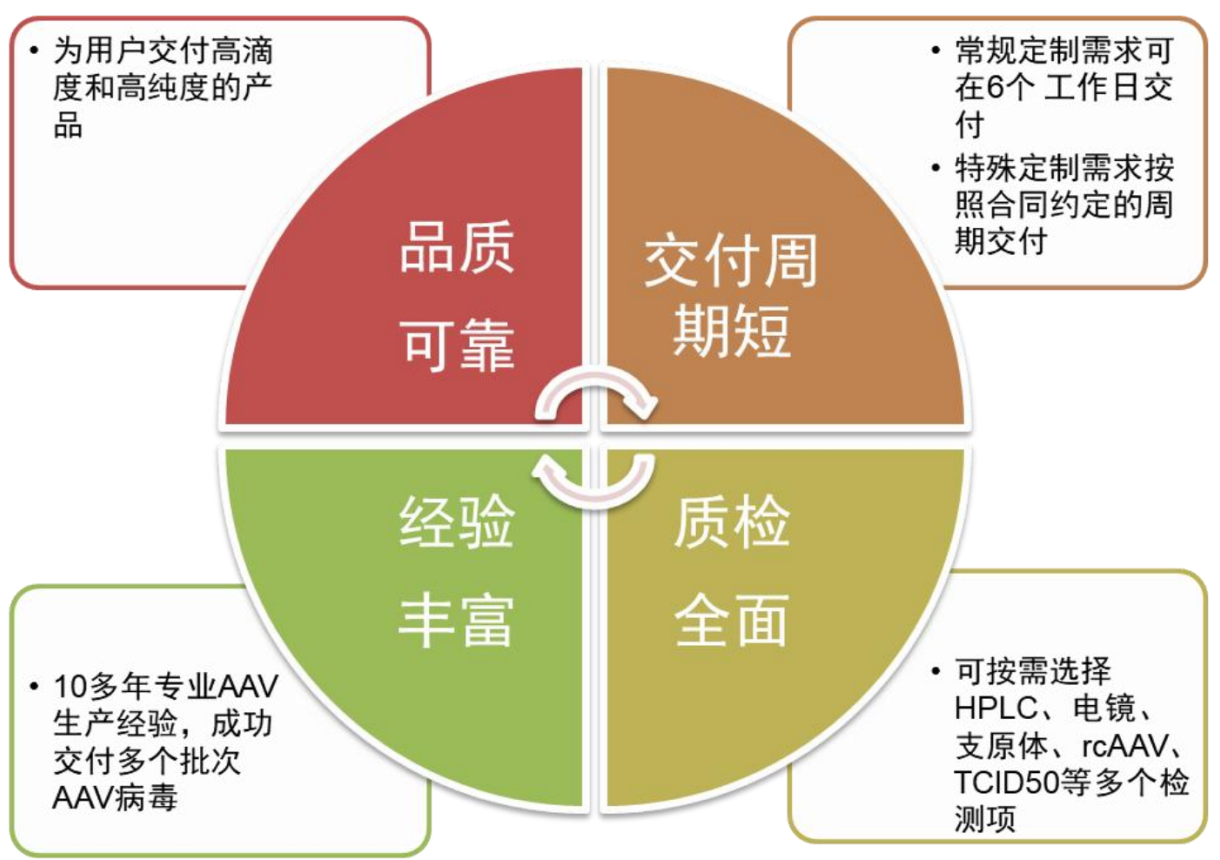TargetMol | 特色定制服务平台 | 腺相关病毒包装服务 | 陶术生物优势