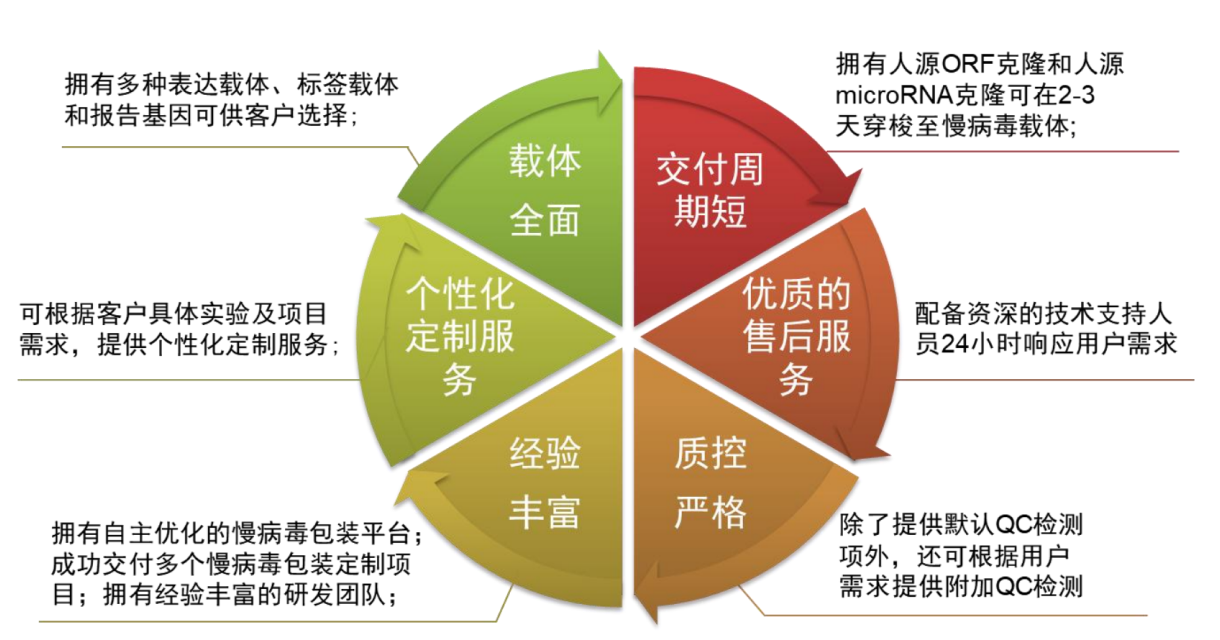 TargetMol | 特色定制服务平台 | 慢病毒包装服务 | 陶术生物优势